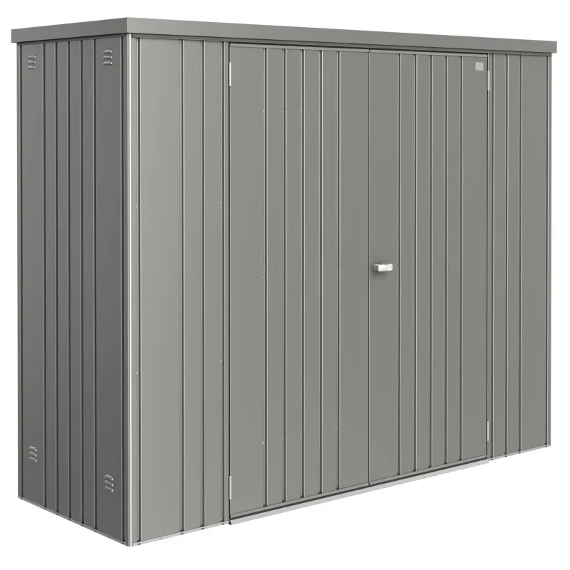 Biohort Redskabsrum 230 Kvartsgrå Metallic