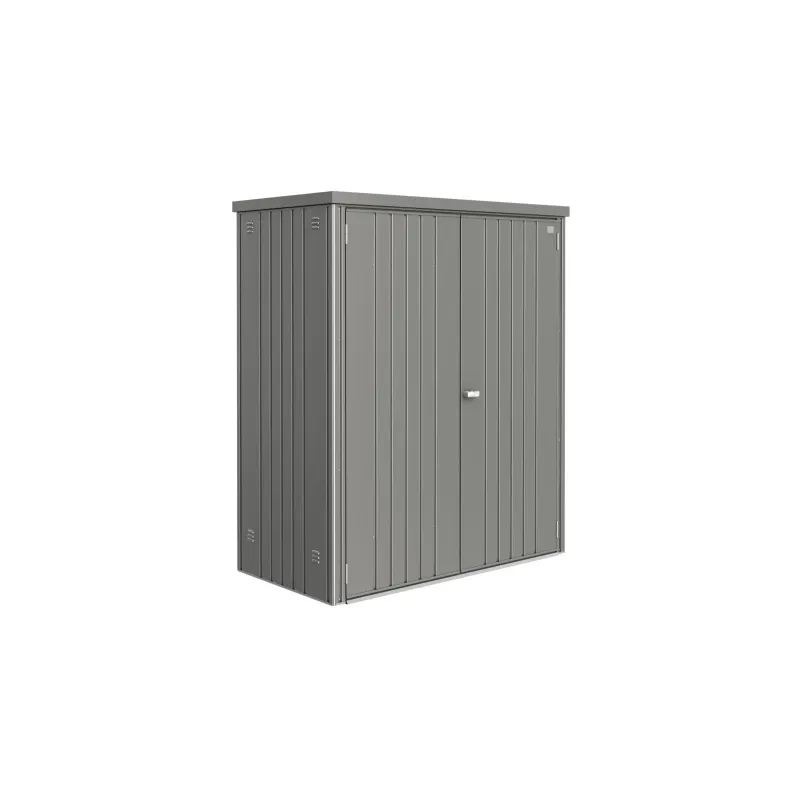 Biohort Redskabsrum 150 Kvartsgrå Metallic