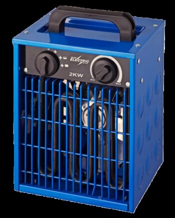 Blue Electric 2kw Varmeblæser
