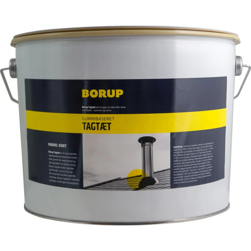 Borup Tagtæt Sort         10lt 651000200