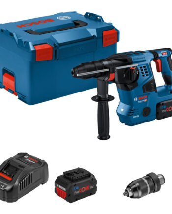 Bosch Akkuborehammer Gbh 18v-28 Cf 2x8ah  -boxx 611921002