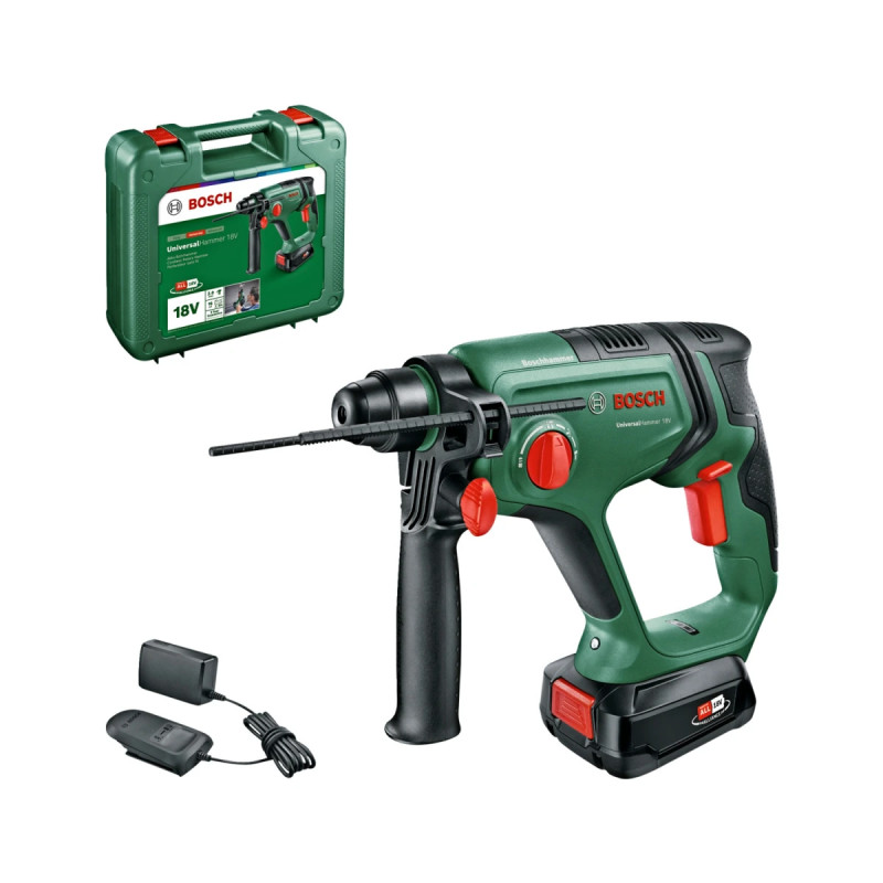 Bosch Akkuborehammer Universal 18v 5ah 06039d6002