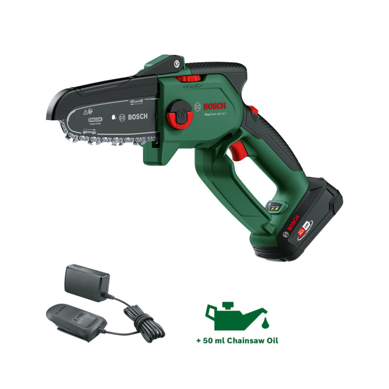 Bosch Akkukædesav Easy 150mm 18v 5ah 06008b8900