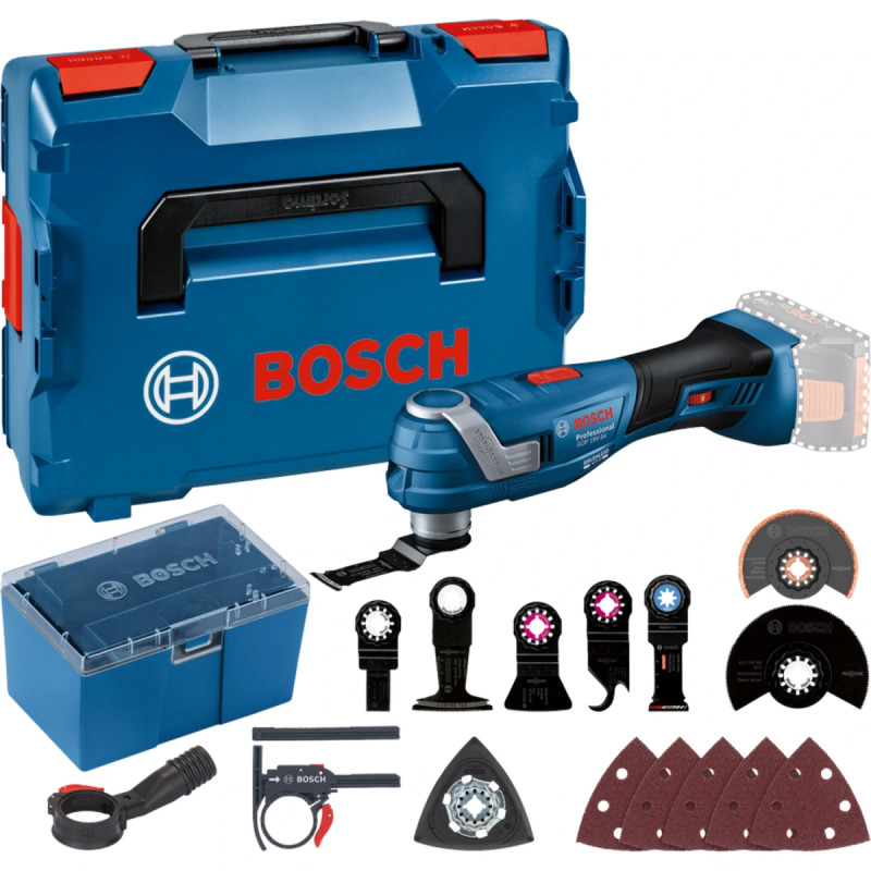 Bosch Akkumulticutter Gop 18v-34 Starlock -boxx Kit 06018g2002