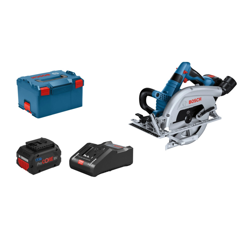 Bosch Akkurundsav Gks 18v-70 2x5 5ah Pc -boxx 06016b9002