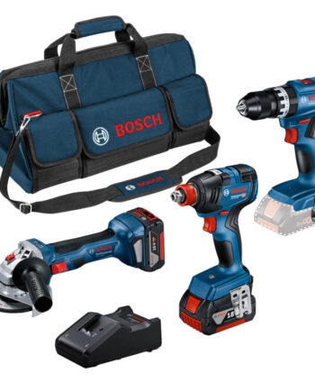 Bosch Akkusæt 18v 2x5ah Gsb 18v-45 Gdx18v-200 Gws18v-  0615990n31