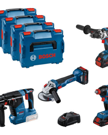 Bosch Akkusæt 18v 1x4 2x5 5ah Gsr18v Gdx18v Gws18v Gbh18v 0615990n32