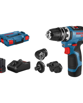 Bosch Akkuskruemaskine Gsr 12v-35 Fc 5xgfa 2x3ah  -boxx 06019h3008