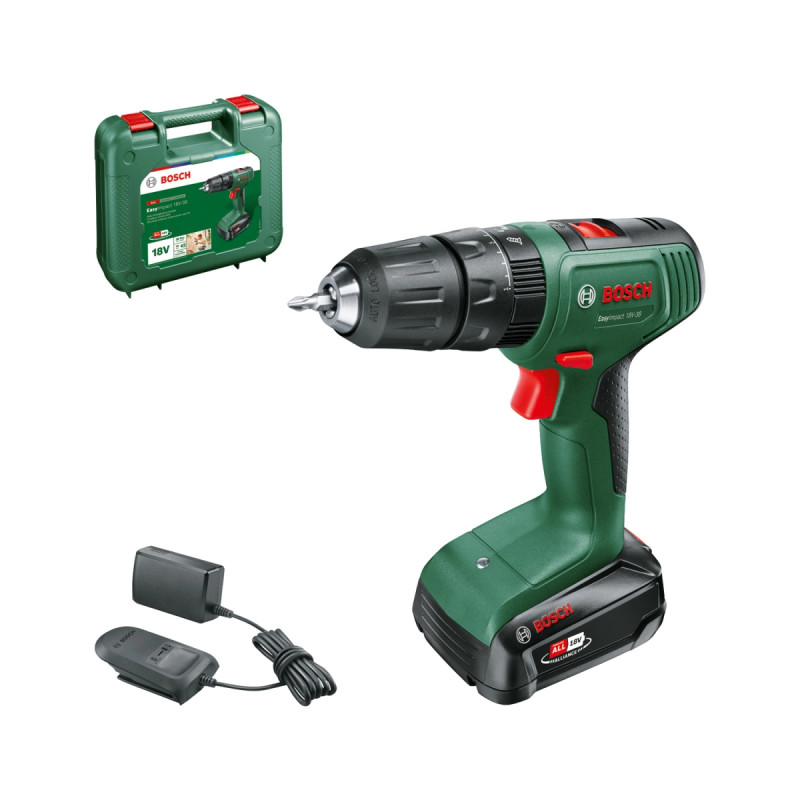 Bosch Akkuslagboremaskine Easy 18v-38 0ah 06039d810e