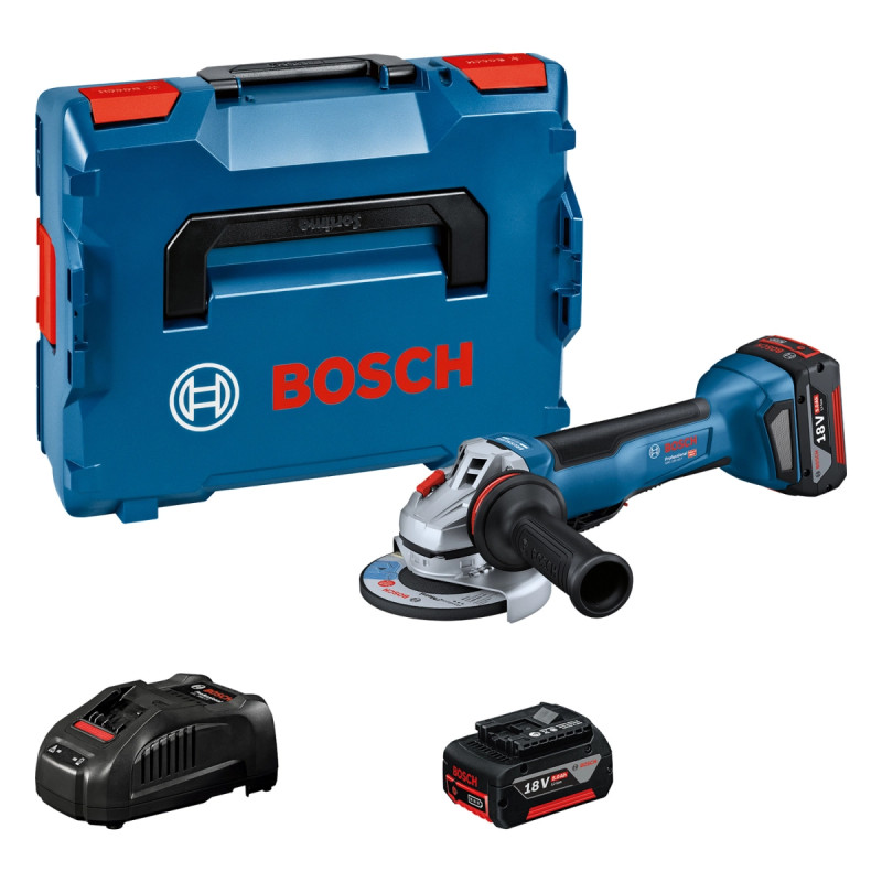 Bosch Akkuvinkelsliber Gws 18v-10 Kit 2x5ah 06019j4101