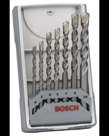 Bosch Betonborsæt             10mm 7stk Silver 2607017082