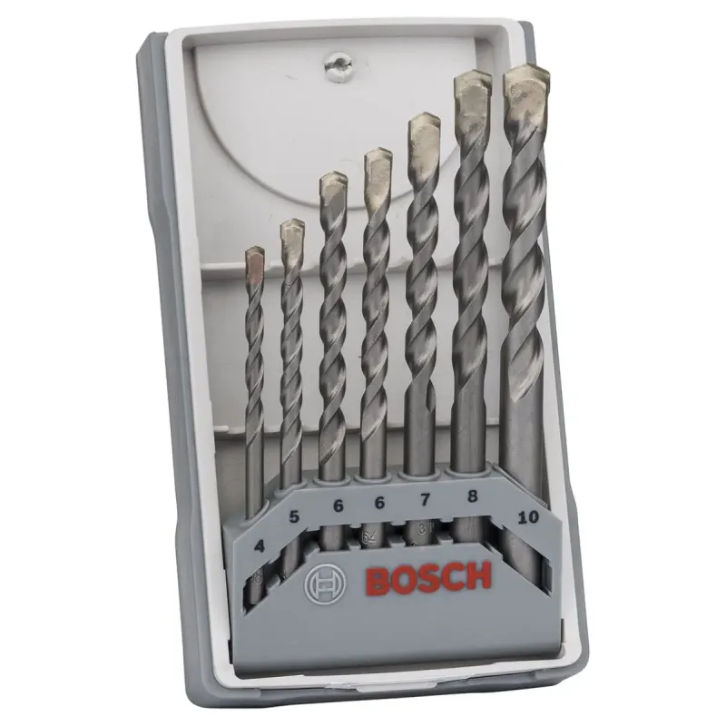 Bosch Betonborsæt             10mm 7stk Silver 2607017082