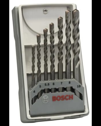 Bosch Betonborsæt               10 7stk Silver 2607017083