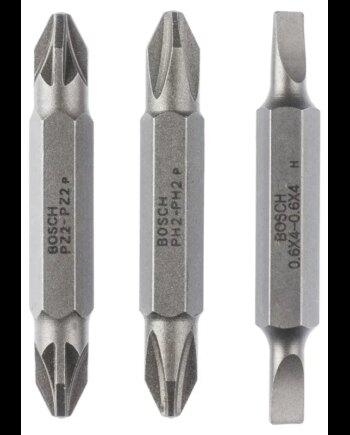 Bosch Bits Dobbel Lige Ph Pz  :45mm   Stk 2607001744