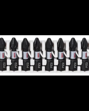 Bosch Bits Impact Pz2 25mm 8stk 2608522325