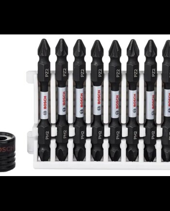 Bosch Bitssæt Impact Magn Ph2 Pz2 65mm 8stk 2608522334