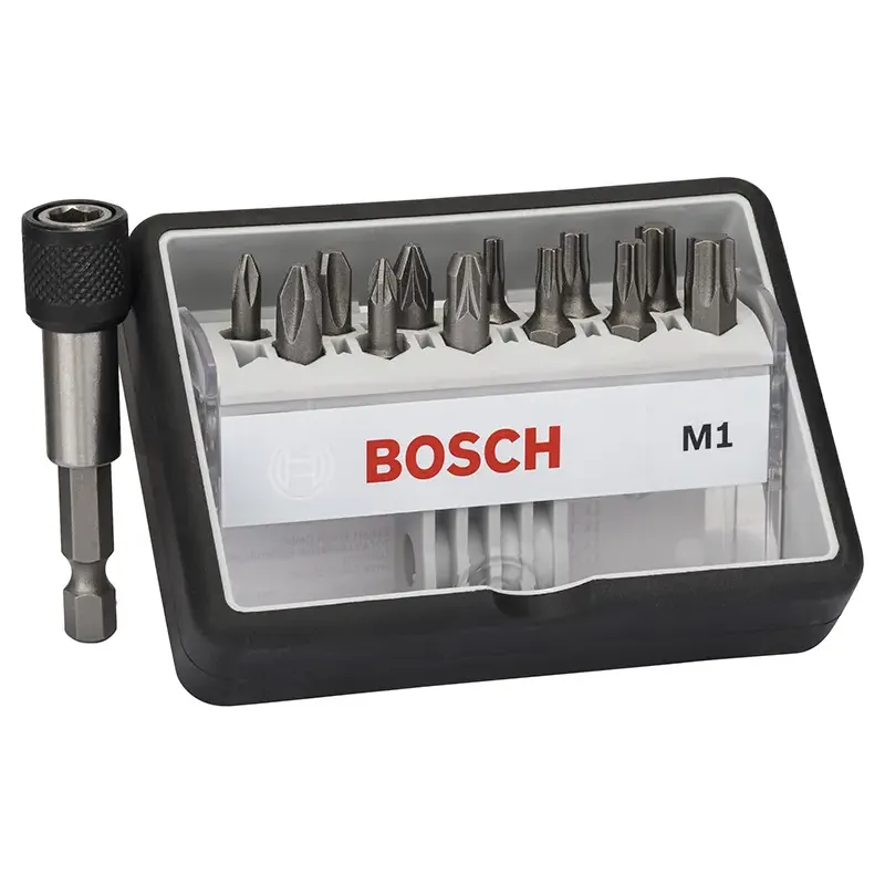 Bosch Bitssæt M1 Ph Pz   Xh Qh 25mm 13 Stk 2607002563