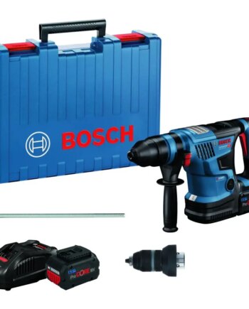 Bosch Borehammer Gbh 18v-34   2x5 5ah Pc Case 0611914003