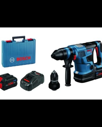 Bosch Borehammer Gbh 18v-34 Cf 2x8ah Pc Case 0611914002