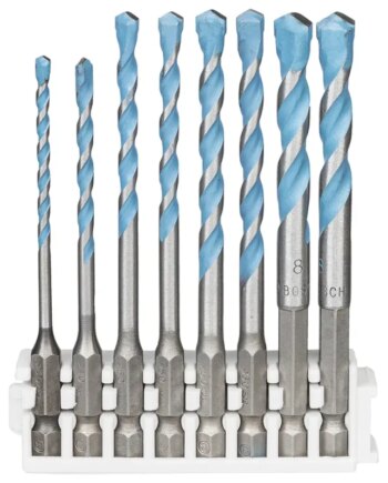 Bosch Borsæt Multi Const Hex-  8stk 2608901455