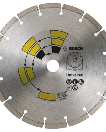 Bosch Diamantskæreskive 230mm Universal Top 2609256403