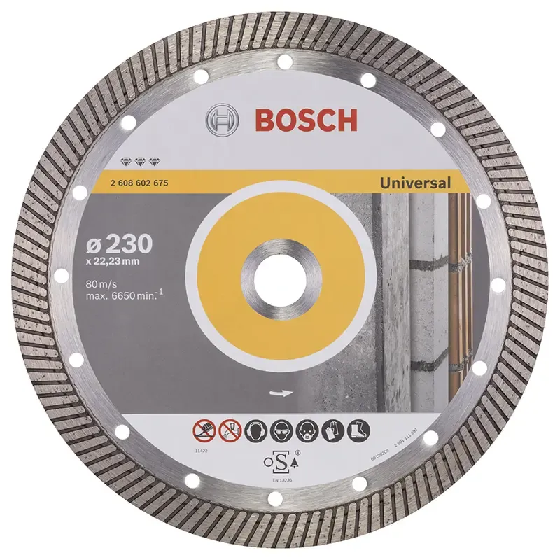 Bosch Diamantskive 230mm Best Universal Turbo 2608602675