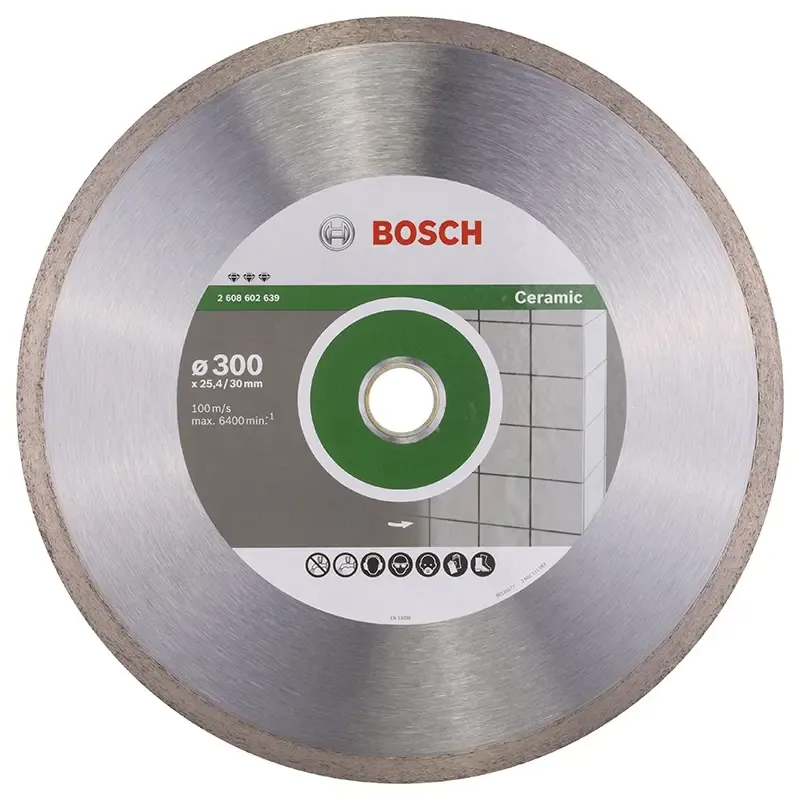 Bosch Diamantskive 300x30 25 4mm Best Ceramic 2608602639