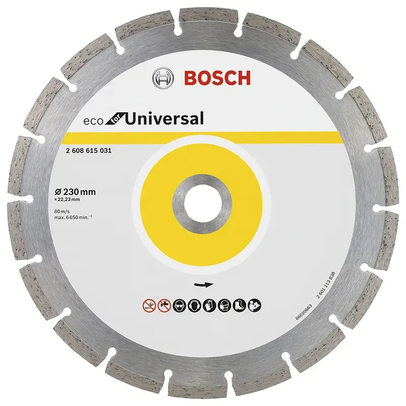 Bosch Diamantskive 230x22 25mm Eco Universal 2608615031
