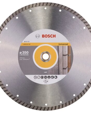 Bosch Diamantskive 350x25 4mm Prof Univ Turbo 2608602587