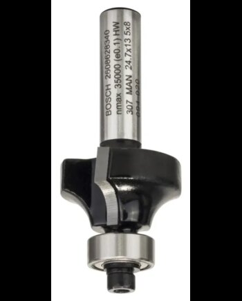 Bosch Fræser Afrund   Kleje Hm 8mm   14 Mm     2608628340