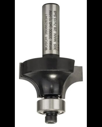 Bosch Fræser Afrund   Kleje Hm 8mm   16 Mm     2608628341