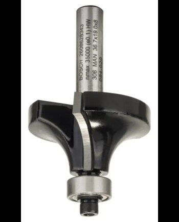 Bosch Fræser Afrund   Leje Hm 8mm ø12   L19 Mm 2608628343
