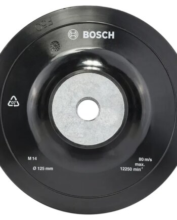Bosch Gummibagskive 125mm M14 Til Vinkelsliber 1608601033