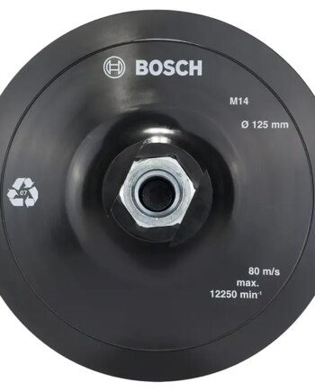 Bosch Gummibagskive 125mm Velcro 2608601077