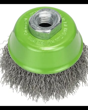 Bosch Kopbørste Bølget 75mm Inox M14 2608622102