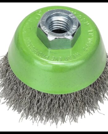 Bosch Kopbørste Bølget Rustfrit ø75mm M14 2609256501