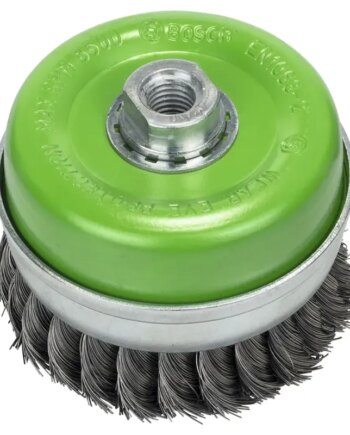 Bosch Kopbørste Flettet 100mm Inox M14 2608622105