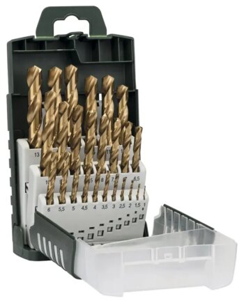 Bosch Metalborsæt Hss-tin  -13mm 25 Stk Gl 2609255136