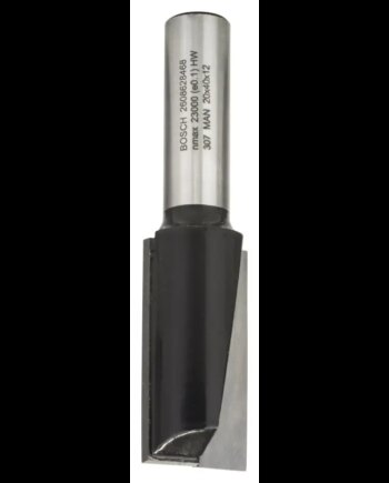 Bosch Notfræser Hm ø20 Al:40mm 12mm Skaft 2608628468