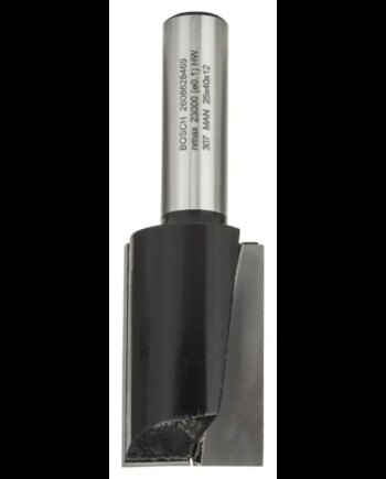 Bosch Notfræser Hm ø25 Al:40mm 12mm Skaft 2608628469