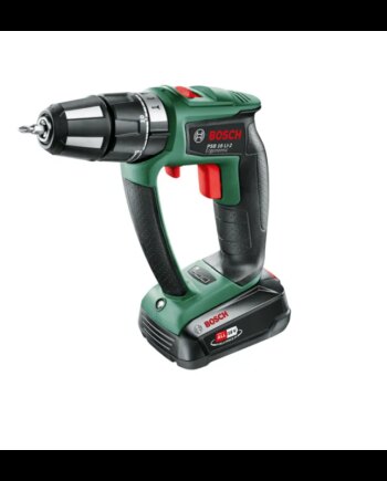 Bosch Psb 18 Li-  Ergonomic Akku-slagbore- Skruemaskine Med To Gear  Lithium-ion 06039b0300