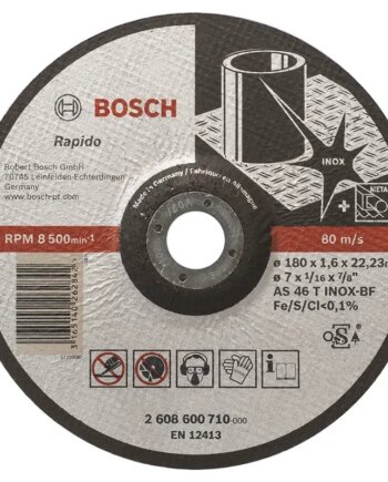 Bosch Rapido Skæreskive Inox 180 2608600710
