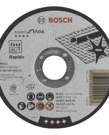 Bosch Rapido Skæreskive 115       Mm 2608600545