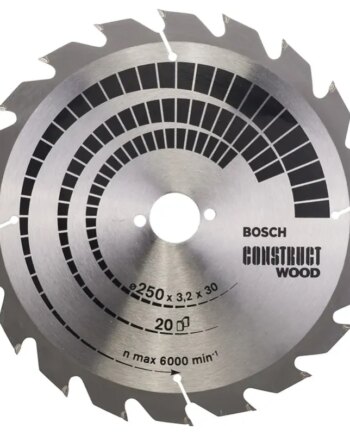 Bosch Rundsavsklinge Construct 20t ø250x3 2x30mm 2608641774