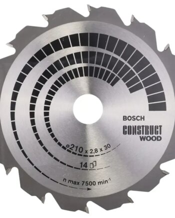Bosch Rundsavsklinge Construct 210x2 8x30 Mm 14 Tdr 2608640634