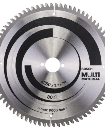 Bosch Rundsavsklinge  Multi 250x3 2x30 Mm 80 Tdr 2608640516
