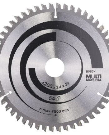 Bosch Rundsavsklinge  Multi 200x2 4x30 Mm 54 Tdr 2608640510