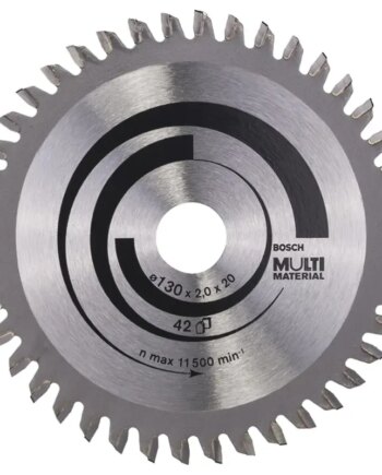 Bosch Rundsavsklinge Multi ø130x2 0x20 16mm 42t 2608641195