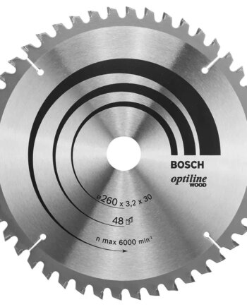 Bosch Rundsavsklinge  Opti-  ø260x30x3 2mm 48       2608641202