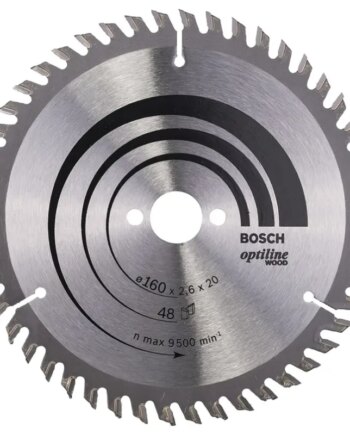Bosch Rundsavsklinge Optiline Wood 160x20 48t 2608640732